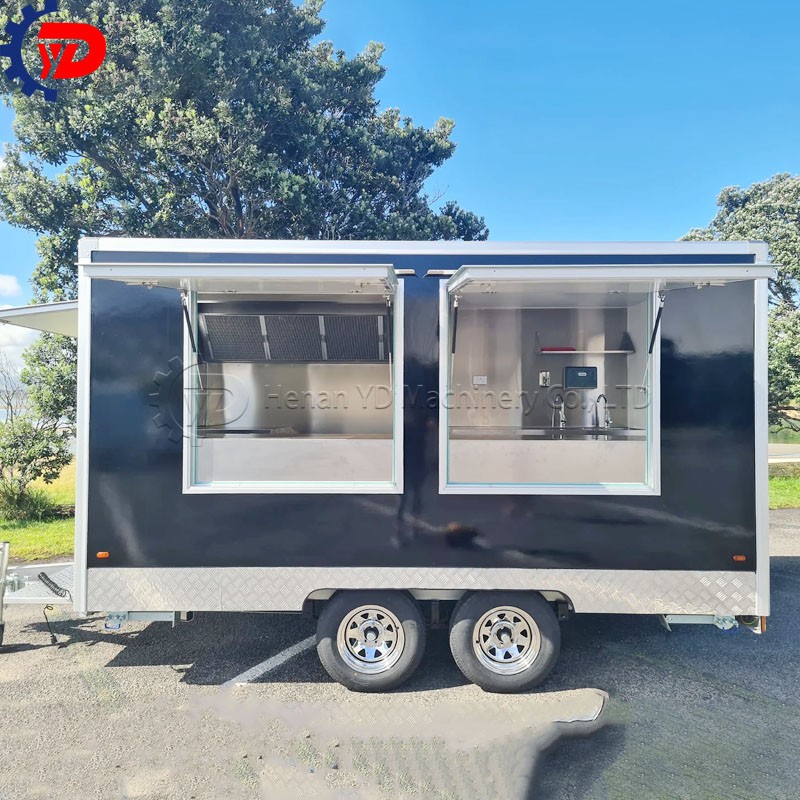 Australian Standard Concession Trailer Food Truck Fully Equipped Restaurant Mobile Pizza 